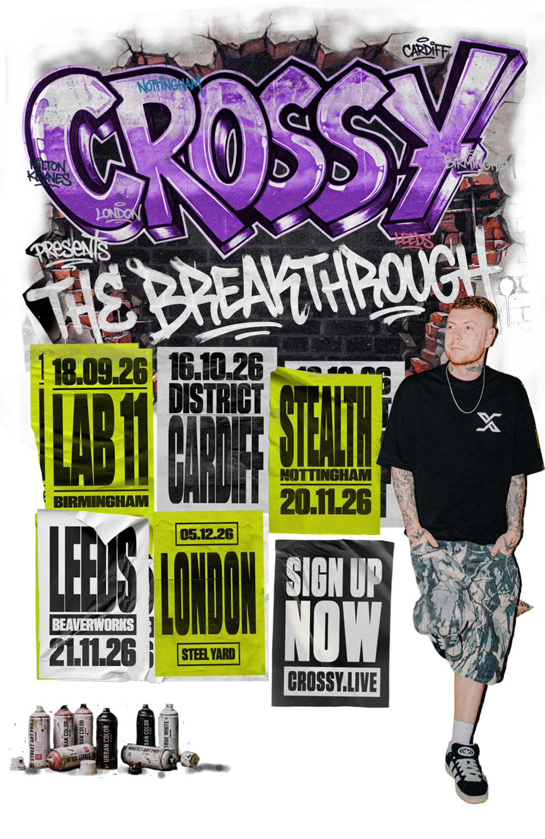 CROSSY - The Breakthrough UK Tour 2026